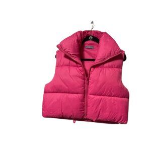 Crop Puffer Vest Fuinloth size M